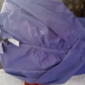 Blouse, size m color metallic purple